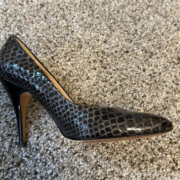 Giuseppe Zanotti Vero Cuoio Snakeskin Pumps, beyond GORGEOUS❤️❤️, Size 37, EUC - Picture 6 of 13